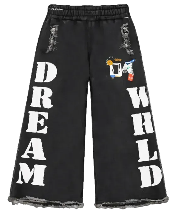 Black DreamWrld Sweatpants