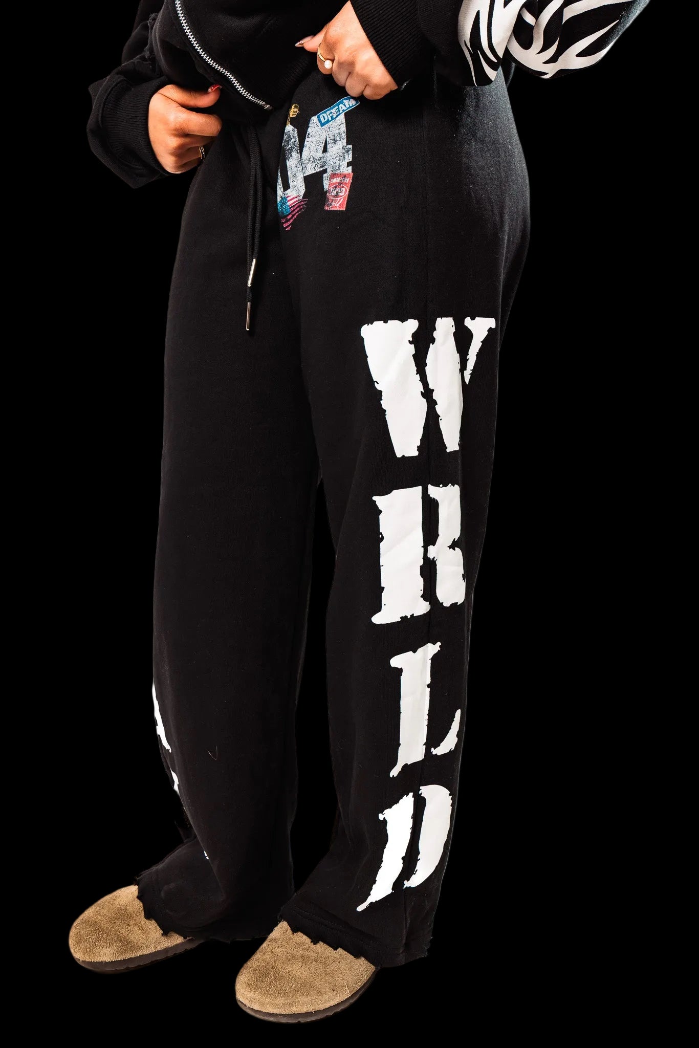 Black DreamWrld Sweatpants