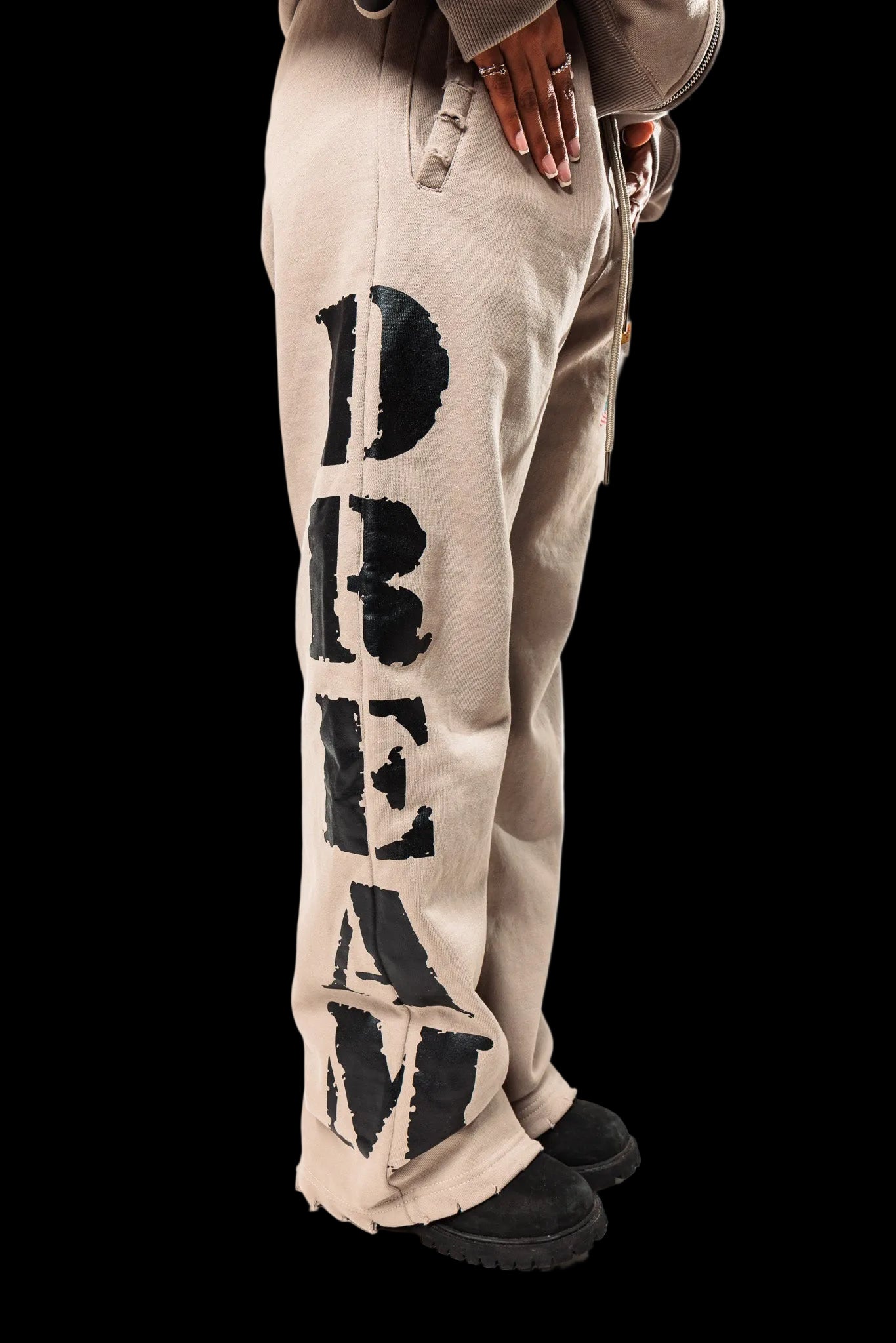 Grey DreamWrld Sweatpants