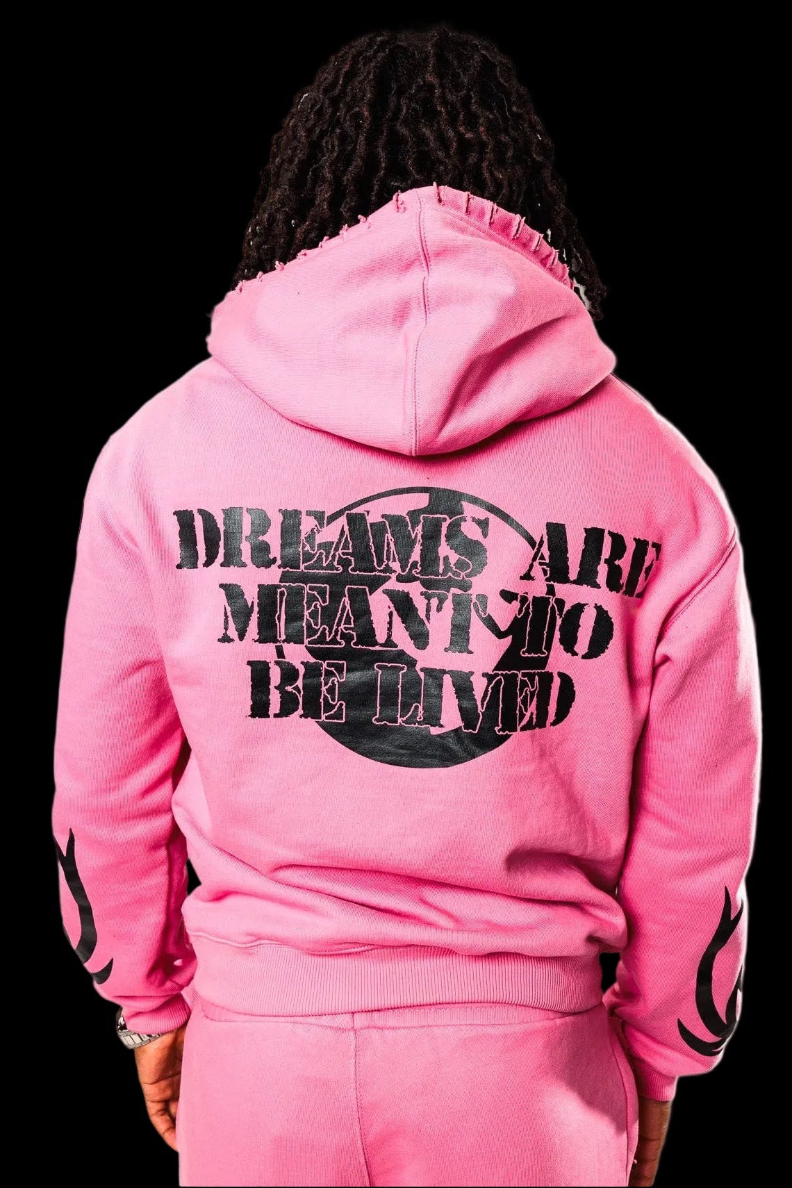 Pink Graphic DreamWrld Zip Up Jacket