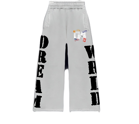 Grey DreamWrld Sweatpants